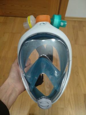Small decathlon mask adapter