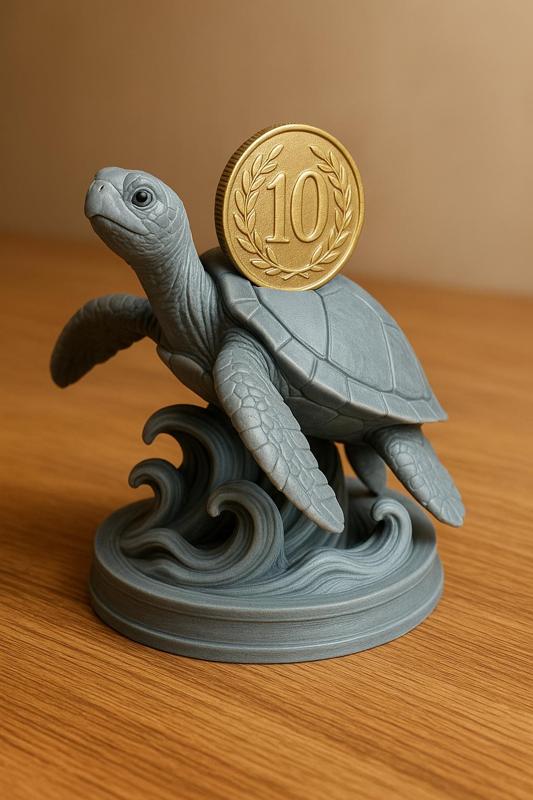 trutle scupture