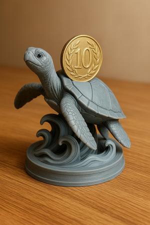 trutle scupture