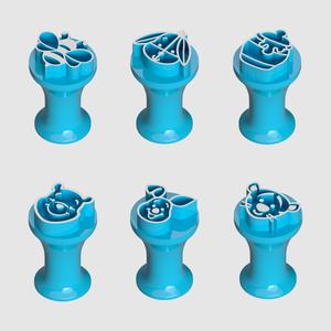 Marker stamps for brigadeiros and sweets - Pooh