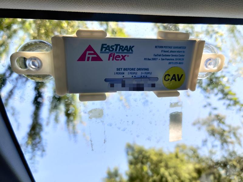 Fastrak Flex Suction Cup Holder (No Support Needed)