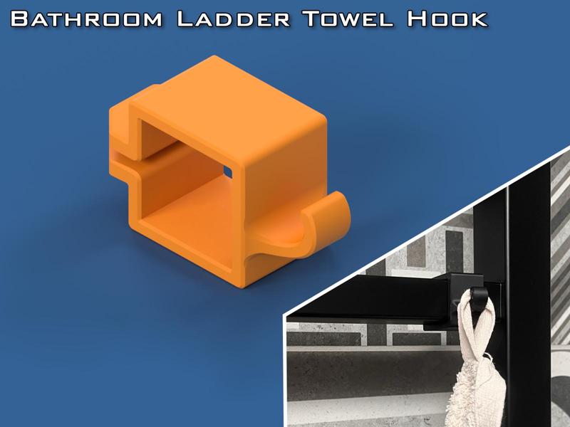 Bathroom Ladder Towel Hook
