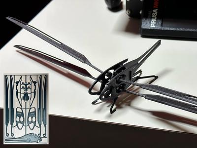 Dune Ornithopter Kit Card