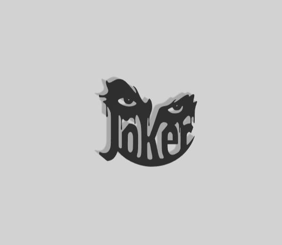 Joker Sign Decoration - 2D Art