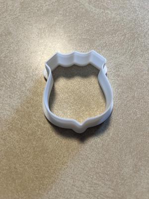 Poilce Badge Cookie Cutter