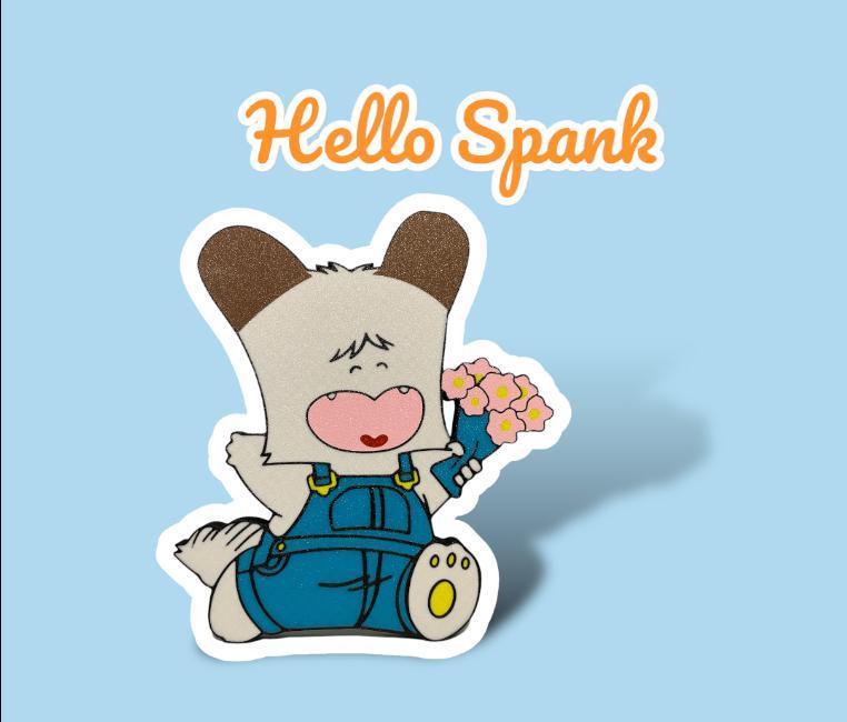 Wall Hanging Hello Spank Decoration