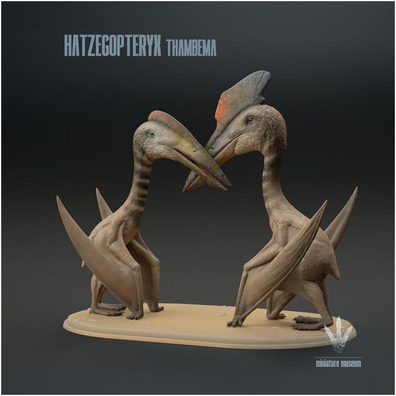 Hatzegopteryx thambema : Displaying Couple
