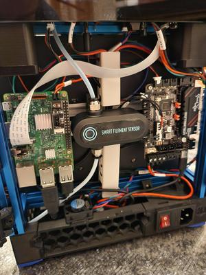 BTT Smart Filament Sensor mount for DIN Rail