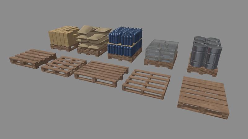 Wooden Pallets Pack // Design 01