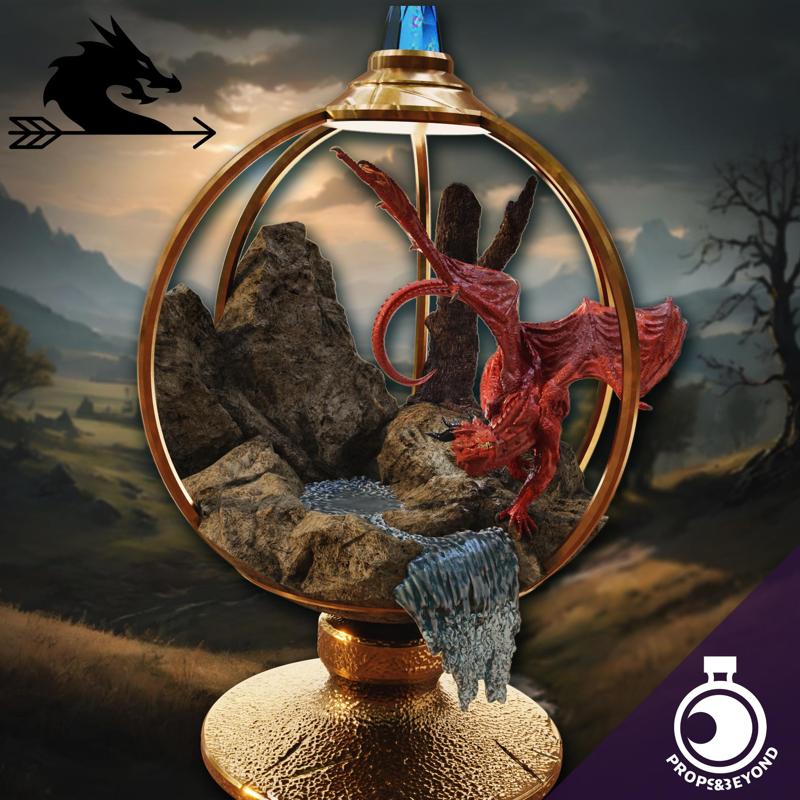 Magical Creature Enclosure – Red Dragon