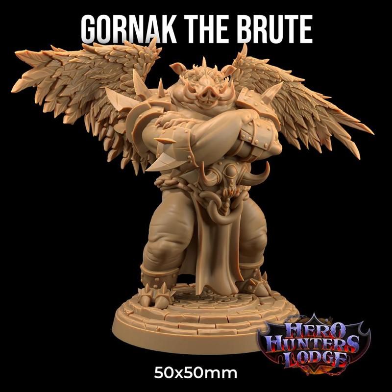Gornak The Brute  | PRESUPPORTED | Hero Hunters Lodge