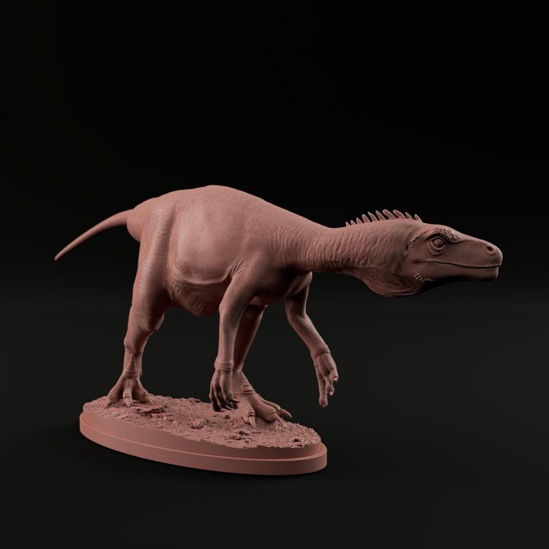 Herrerasaurus sneaking 1-35 scale pre-supported dinosaur