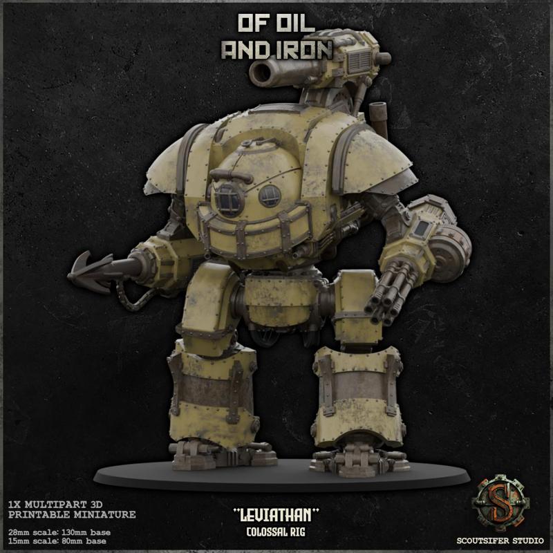 "Leviathan" Colossal Rig | Dieselpunk Mech