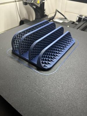 Laptop stand - Hex - Macbook PRO 16 and 13.3 and Dell Inspiron 14 Stand-Organizer fully customizable