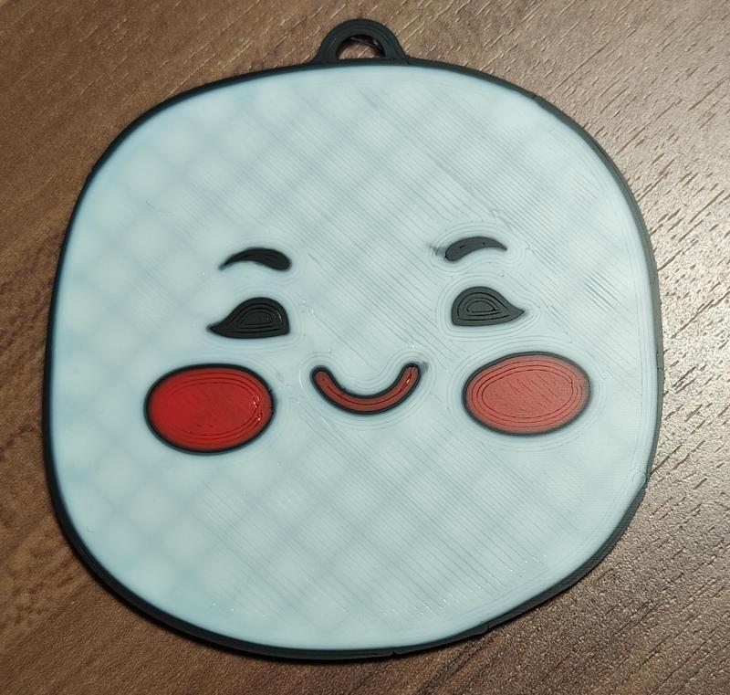 Little marshmallow keychain/ornament