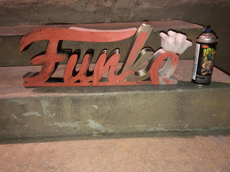 funko sign Two Feet Tall