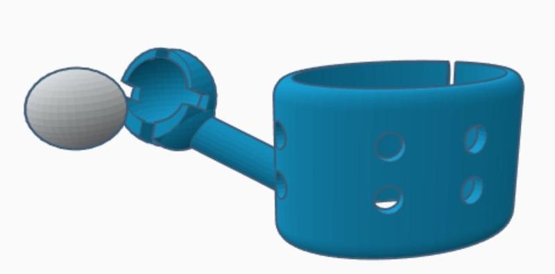 Bagusla™ - a guitar / bass pick for amputee