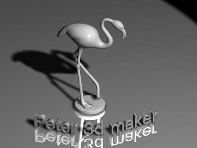 flamingo statu