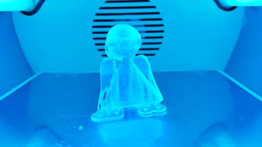 An angel shaped pendant