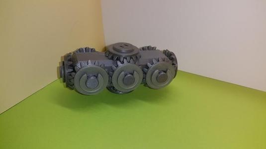 Tête Avec 10 Pignons Coniques - Bevel Gears
