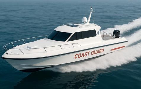 High-Speed Coast Guard Interceptor Boat