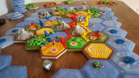 the great race (scenario: settler of catan)