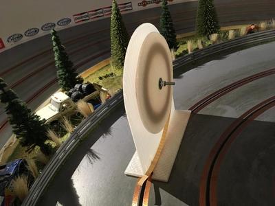 Slot car copper tape tool