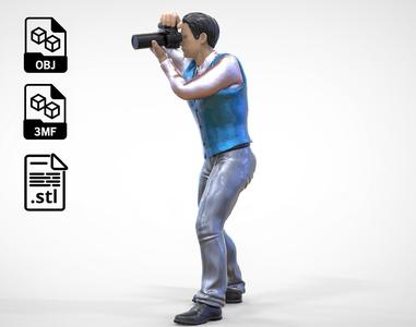 N1 photographer 1 64 Miniature taking photo