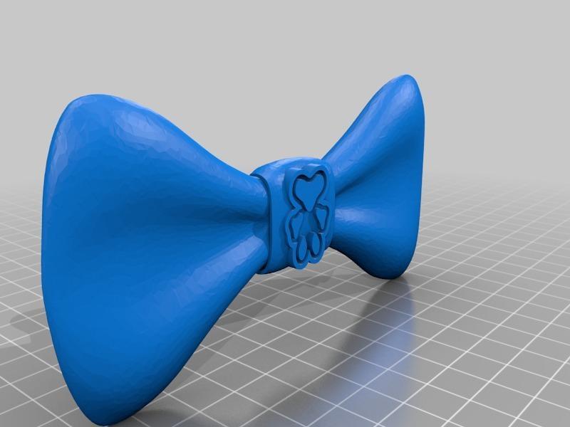 Bowtie SIU Carbondale Saluki Paw