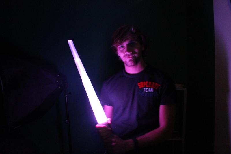 Telescopic  Light Sword with micro:bit Control