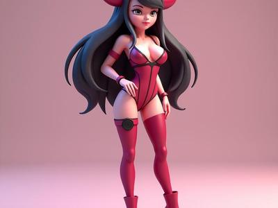 FANTASY DEMON WOMAN