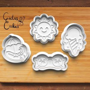 Summer Cookie Cutter set 0865