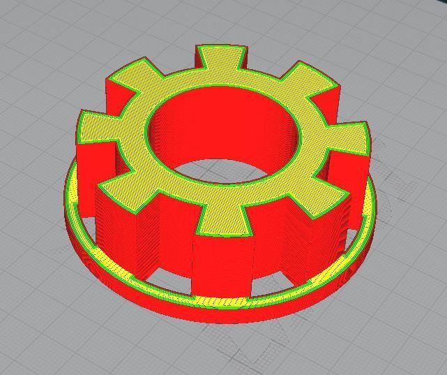 Ender3 spool adapter for 73mm spool