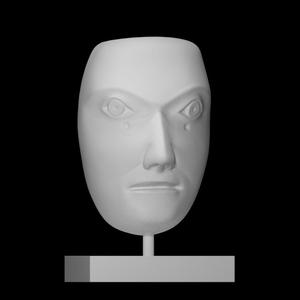 Ceremonial portrait mask