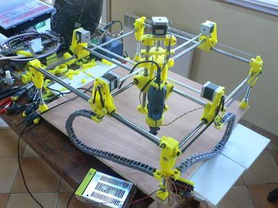 CNC remix Mostly Printed CNC