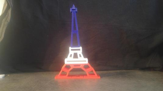 Eiffel Tower Puzzle Blocks