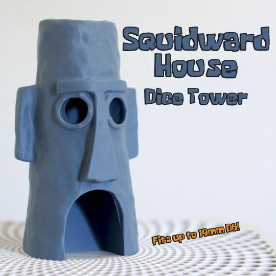 Squidward's House Dice Tower