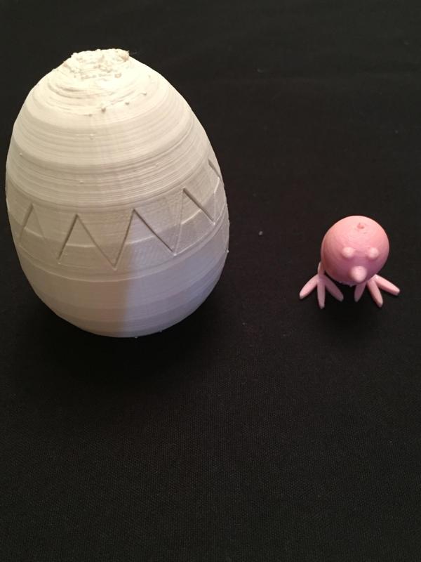 Easter Surprise Egg - Chick   #TinkercadEaster