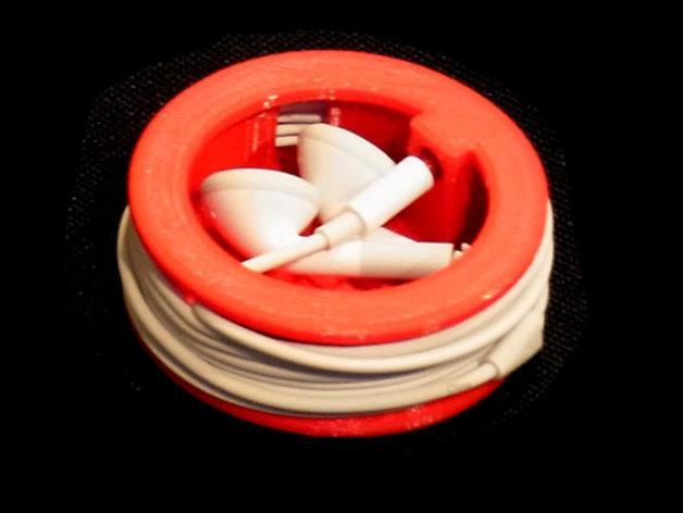 Earplug Cable Tidy- Protects Earplugs And Secures The Cable