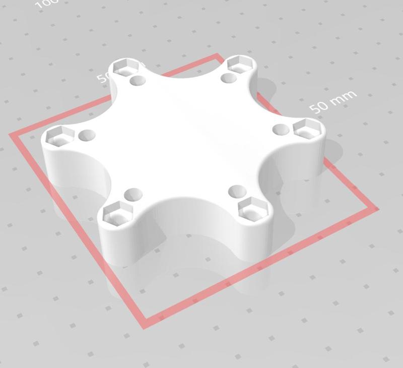 Easy print Logitec g29 steering wheel adapter