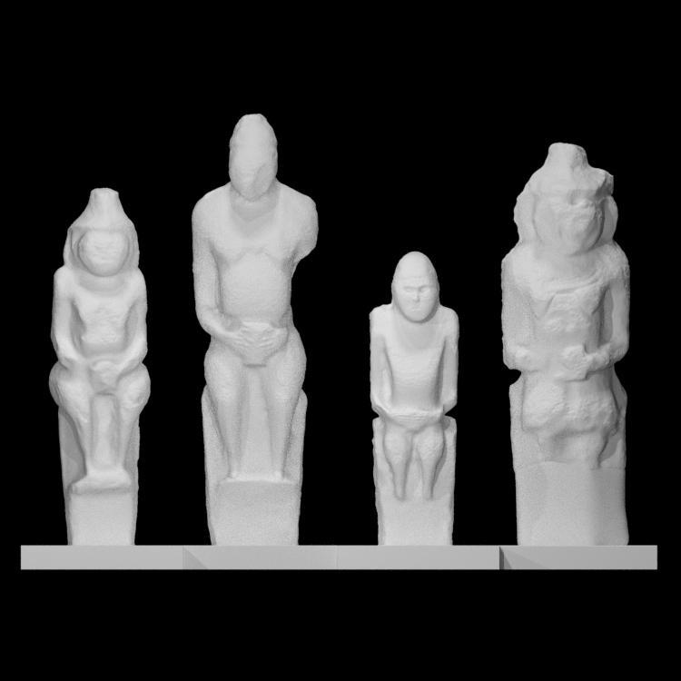 Cuman stone figures of men and women