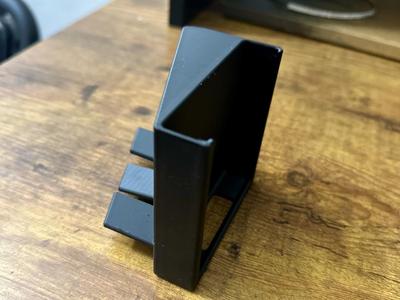 Angled Iphone CD Slot Holder