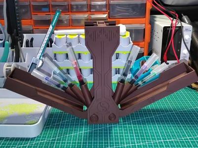 无双 Sword Box Pen Holder Pen Case Easy to Print No Glue or Hardware Needed