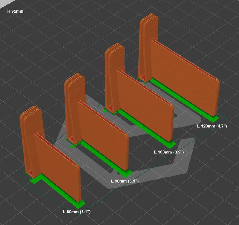 Fridge Door Storage Divider 95mm