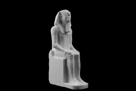 Statue of King Amenhotep at The British Museum, London