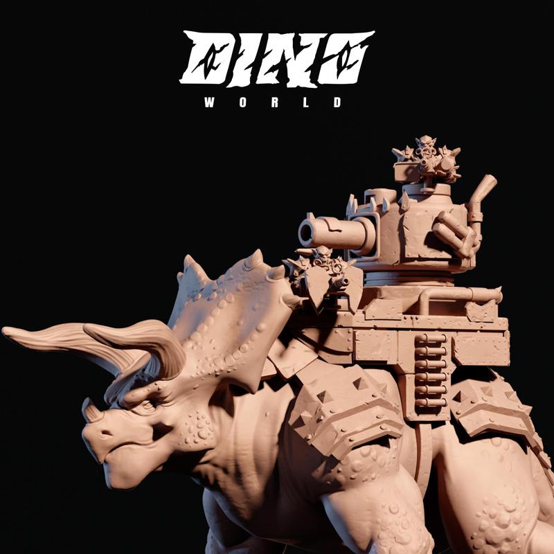 Orc Triceratops cannon