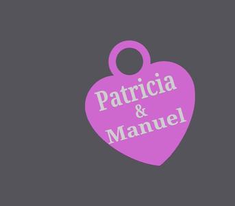 Patricia Y Manuel Hearth Keychain