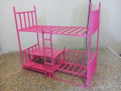 Multi purpose Bunk bed for dolls