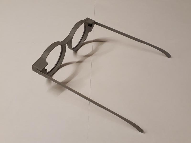 Glasses Frames with bendable arms - Round Frames