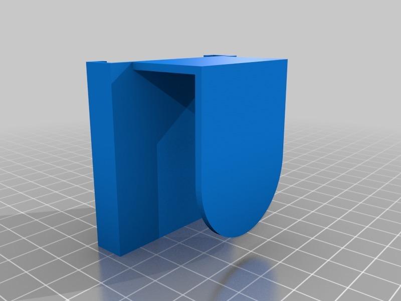 Crib side mount clip for WyzeCam v2